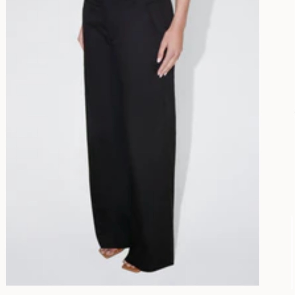 KHY poplin low rise trousers